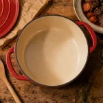Cocotte Pyrex fonte émaillée Ø24 cm, 4 L