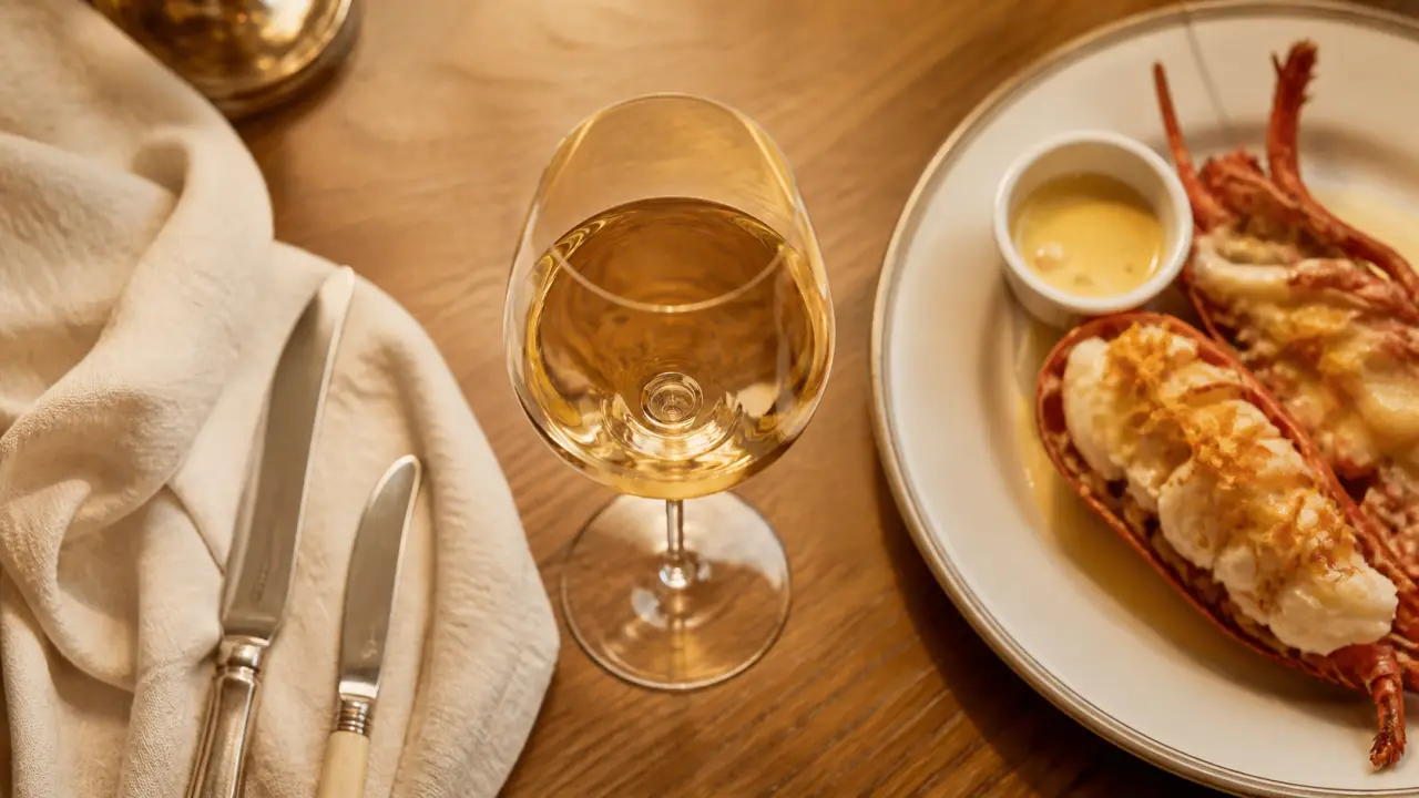 Accord mets vins Chassagne-Montrachet blanc avec homard, volaille et fromages