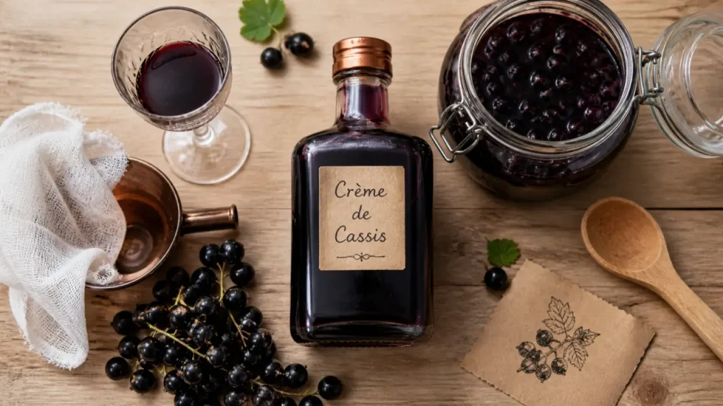 3 à 4 semaines de macération et les erreurs à éviter pour une crème de cassis maison réussie