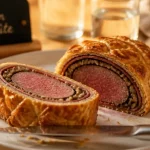 Filet mignon en croûte gastronomique : duxelles sèche dorées