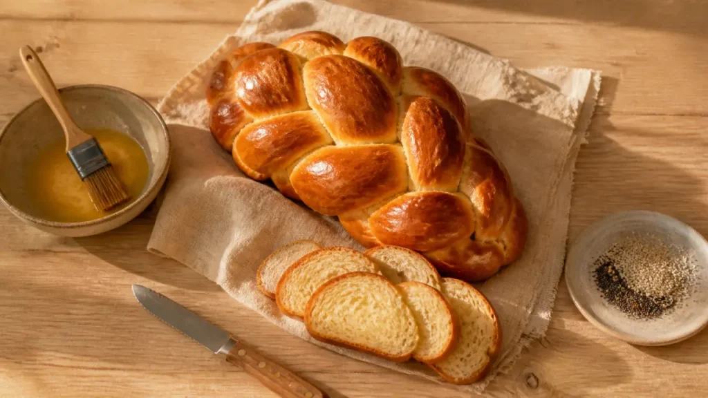Hallah : le pain tressé du Shabbat, moelleux et sans beurre