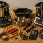 Magimix ou Companion : Bluetooth, 160 °C, accessoires et guide recette