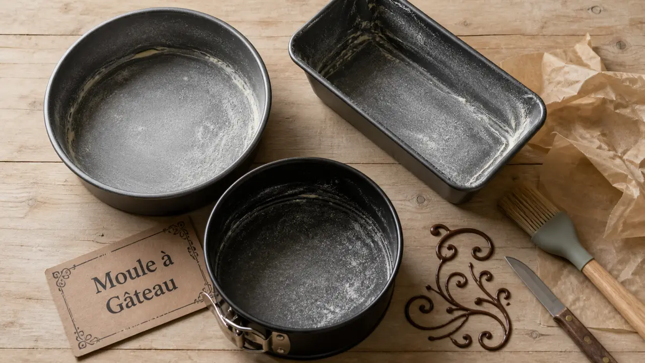 Moule pour gateau en silicone, métal ou charnière pour cuisson