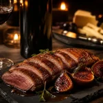 Pessac Léognan accord mets vins : magret et vin rouge