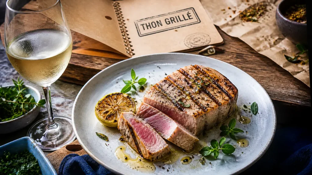 Quel vin servir avec du thon grillé ? Blanc vif, rosé structuré ou rouge léger