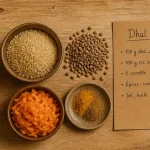Repas pas cher et équilibré : dhal de lentilles et budget