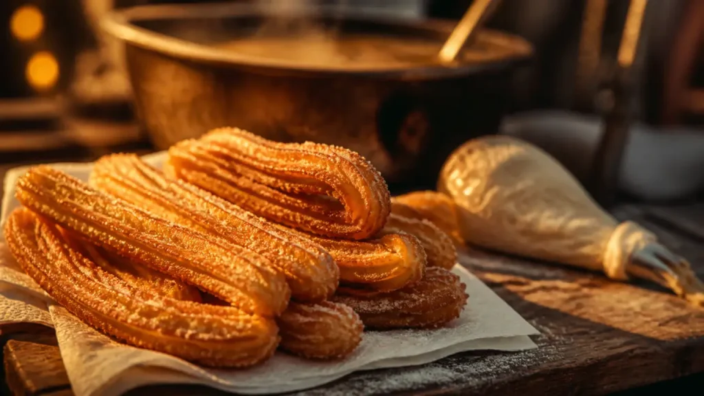 Véritable recette de churros de fête foraine : 180 °C et pâte ferme pour le croustillant