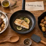 Quel poele choisir : inox, antiadhésive et fonte selon la cuisson