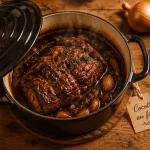 Cocottes Staub ou Le Creuset : cocotte en fonte émaillée pour cuisson au four