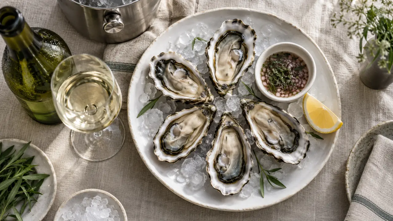 Quel vin avec huitres : Muscadet, Chablis ou champagne avec huîtres et citron