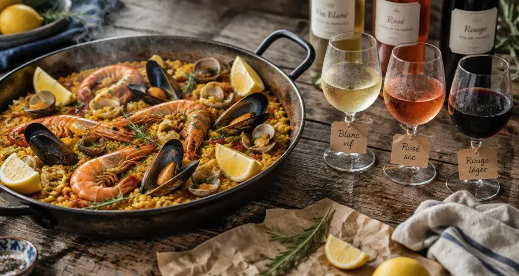 Quel vin avec une paella ? Le bon accord selon les ingrédients