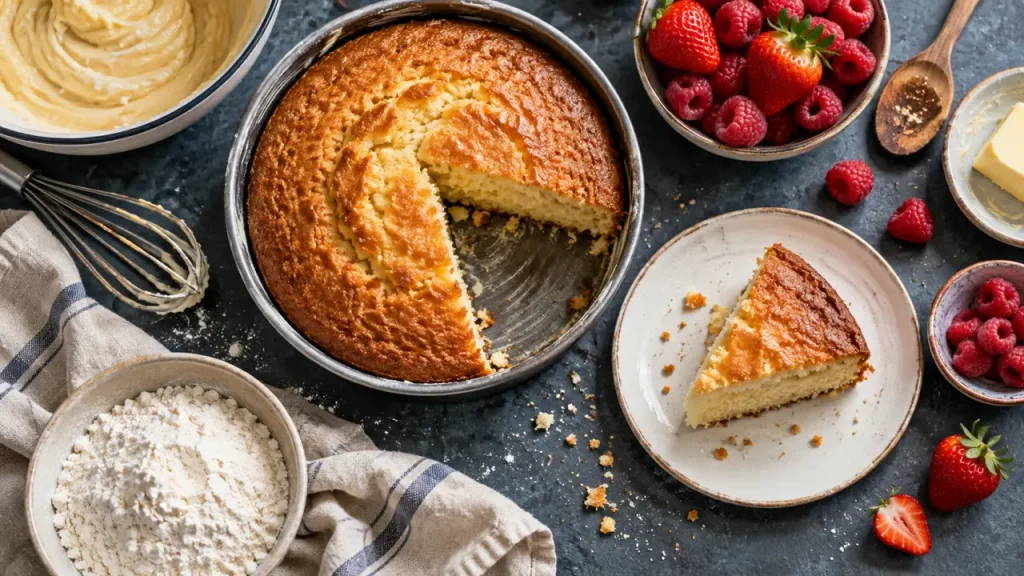 Réussir un gâteau nature moelleux : 180 °C, 30 minutes et une pâte sans grumeaux