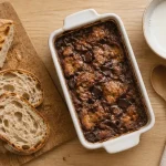 Recettes avec pain rassis : pudding chocolat au pain rassis